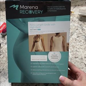 Marena recovery compression garment.  Postpartum